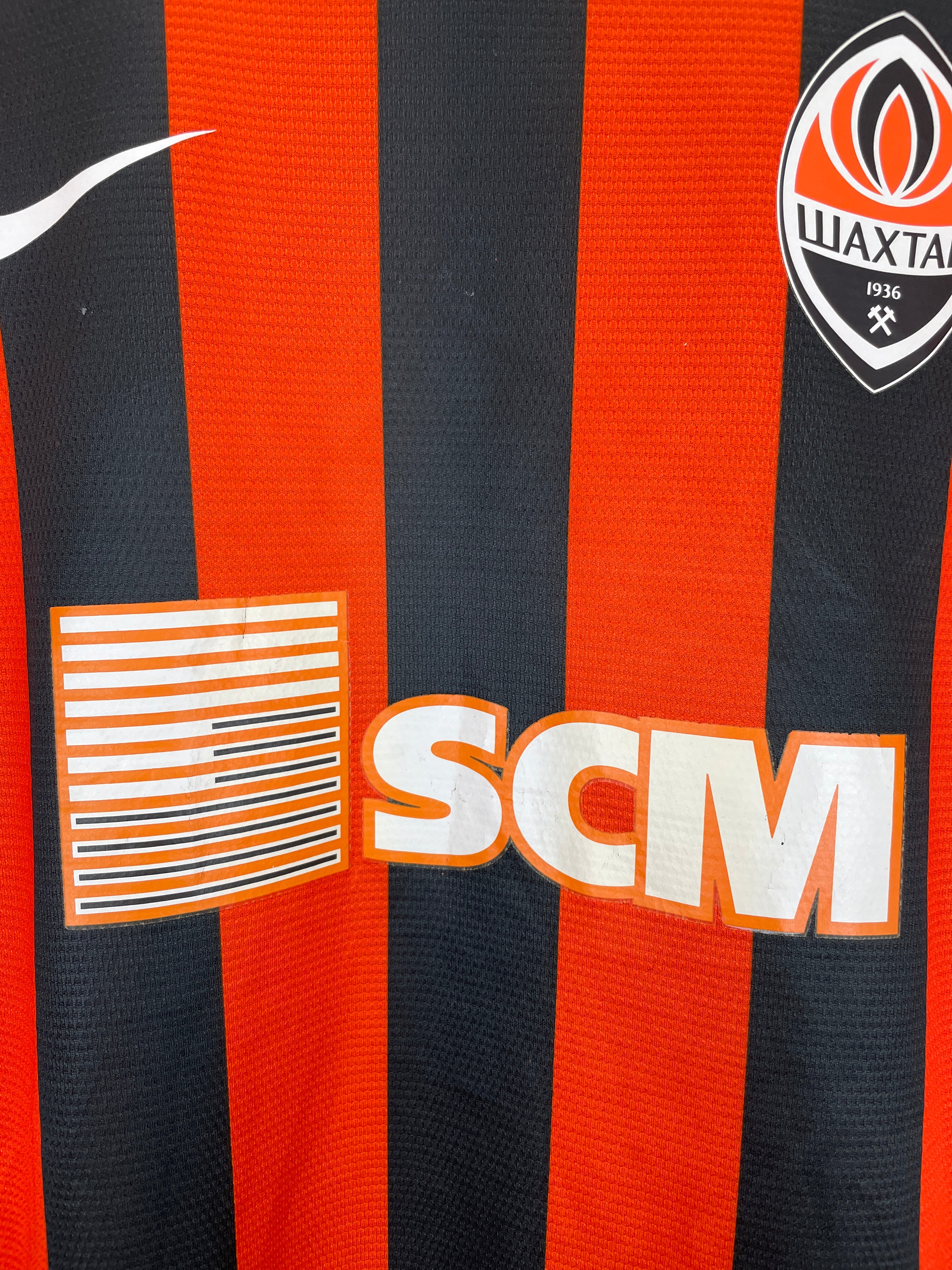 Shop 2010/11 SHAKHTAR DONETSK *PLAYER ISSUE* HOME SHIRT (XL) NIKE, classic football shirts, vintage football shirts & retro soccer jerseys at Cult Kits