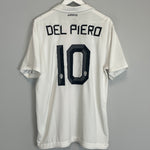 Shop 2010/11 JUVENTUS DEL PIERO #10 AWAY SHIRT (XL) NIKE, classic football shirts, vintage football shirts & retro soccer jerseys at Cult Kits