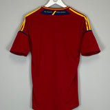 Shop 2012 SPAIN EURO FINAL SHIRT (M) ADIDAS, classic football shirts, vintage football shirts & retro soccer jerseys at Cult Kits