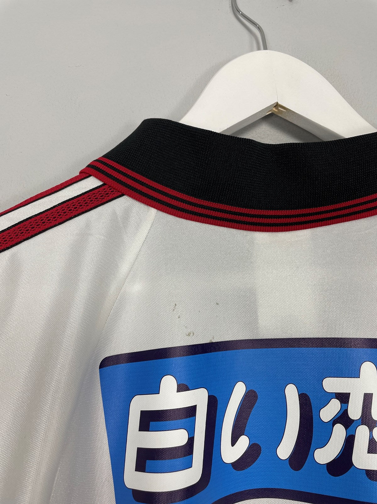 Shop 2000/01 CONSADOLE SAPPORO #10 *PLAYER ISSUE* L/S AWAY SHIRT (M) ADIDAS, classic football shirts, vintage football shirts & retro soccer jerseys at Cult Kits