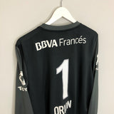 Shop 2014 BOCA JUNIORS ORION #1 GK SHIRT (L) NIKE, classic football shirts, vintage football shirts & retro soccer jerseys at Cult Kits