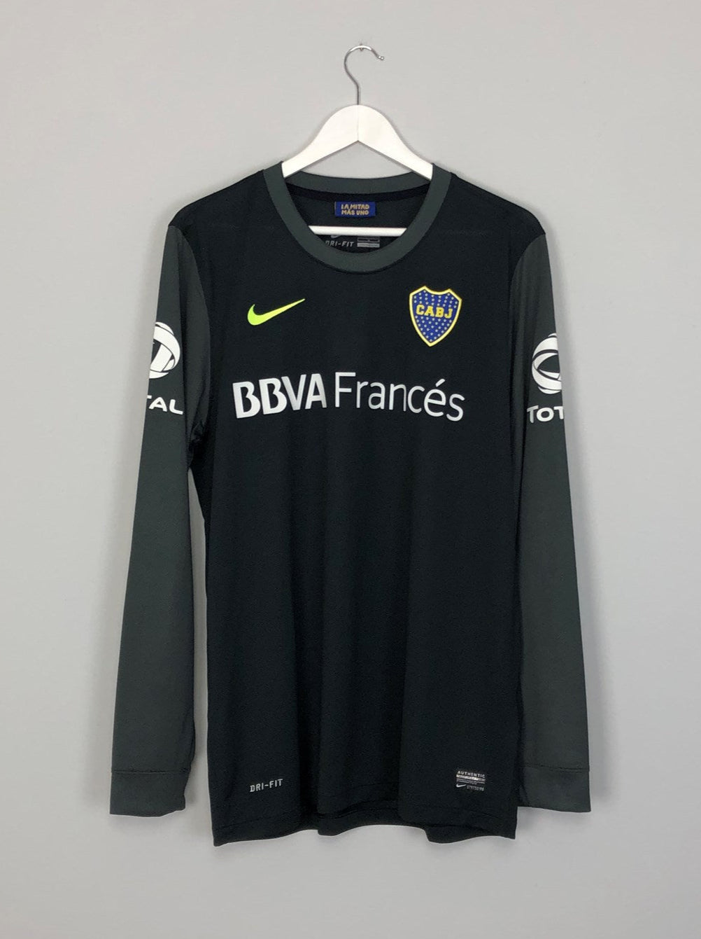 Shop 2014 BOCA JUNIORS ORION #1 GK SHIRT (L) NIKE, classic football shirts, vintage football shirts & retro soccer jerseys at Cult Kits