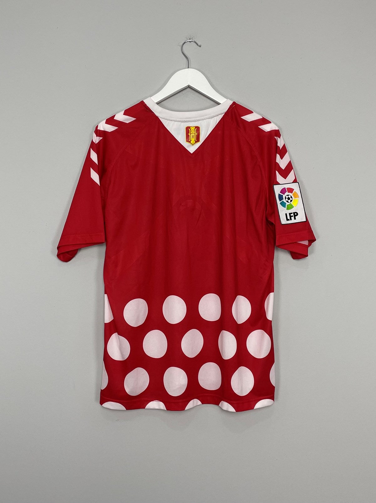 2012/13 RECREATIVO HUELVA AWAY SHIRT (XL) HUMMEL
