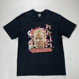 ARSENAL BERGKAMP ICEMAN BOOTLEG TEE - BLACK