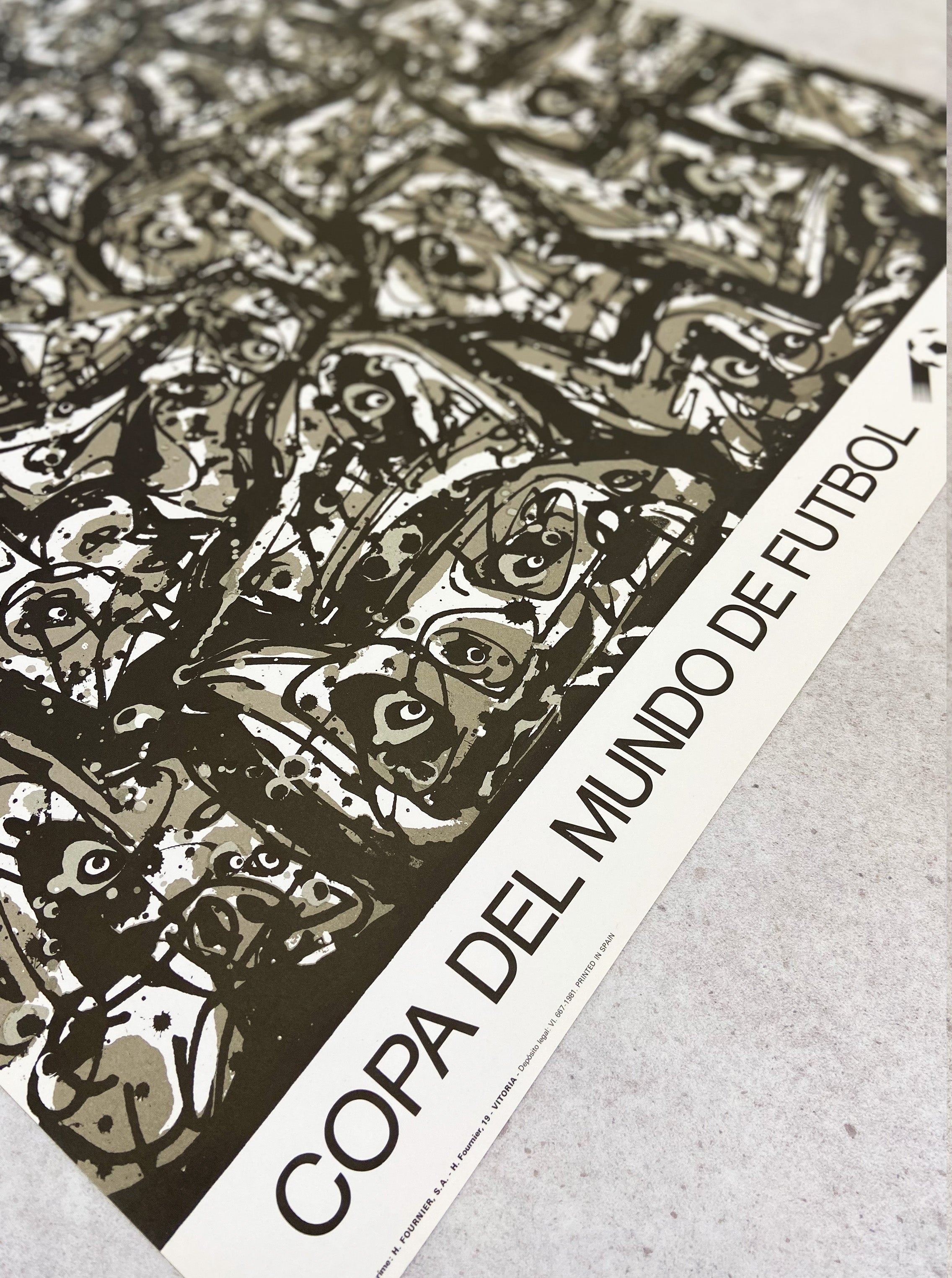 Shop 1982 SEVILLA COPA DEL MUNDO DE FUTBOL ESPANA ORIGINAL PRINT, classic football shirts, vintage football shirts & retro soccer jerseys at Cult Kits