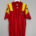 Shop 1992/94 SPAIN HOME SHIRT (L) ADIDAS, classic football shirts, vintage football shirts & retro soccer jerseys at Cult Kits
