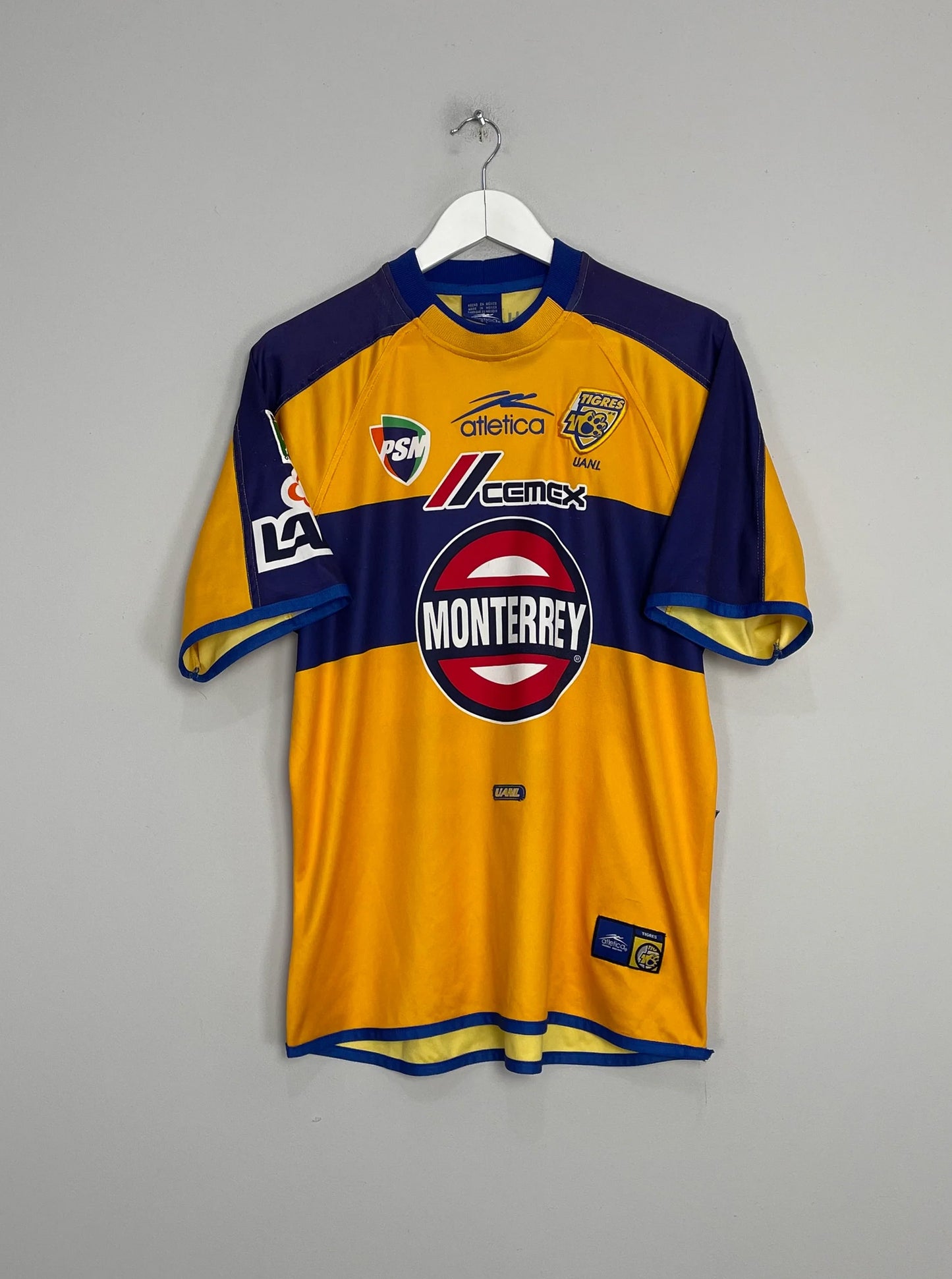 2001/02 TIGRES HOME SHIRT (L) ATLETICA