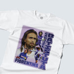 Shop FIORENTINA BATISTUTA BOOTLEG TEE, classic football shirts, vintage football shirts & retro soccer jerseys at Cult Kits