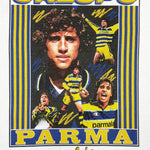 Shop PARMA HERNAN CRESPO BOOTLEG TEE, classic football shirts, vintage football shirts & retro soccer jerseys at Cult Kits