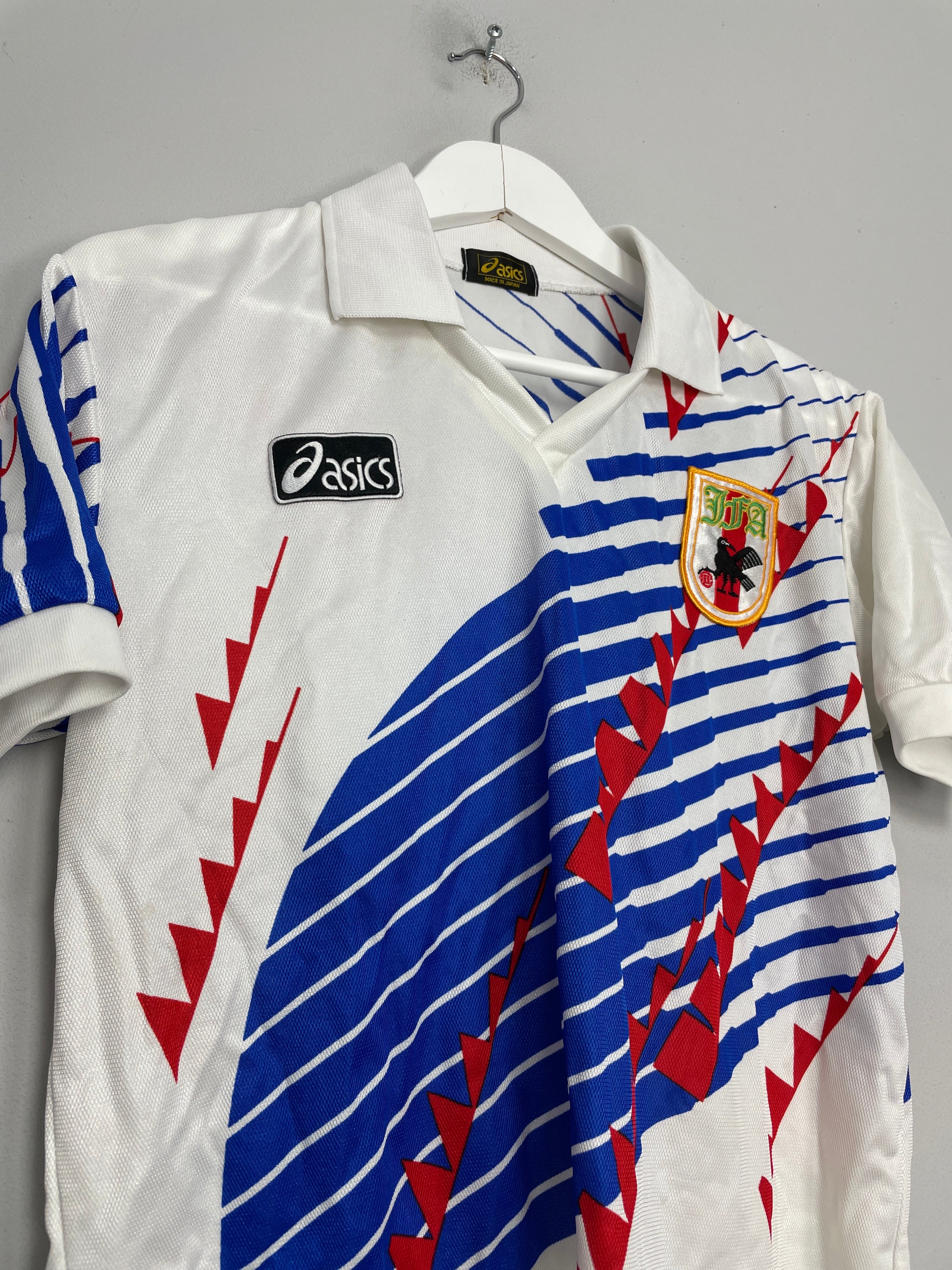 Shop 1993/94 JAPAN AWAY SHIRT (S) ASICS, classic football shirts, vintage football shirts & retro soccer jerseys at Cult Kits