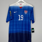 Shop 2015/16 USA ZUSI #19 *BNWT* AWAY SHIRT (XL) NIKE, classic football shirts, vintage football shirts & retro soccer jerseys at Cult Kits