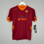 Shop 2011/12 Roma *BNWT* Home Shirt (Kids - Multiple Sizes) Kappa, classic football shirts, vintage football shirts & retro soccer jerseys at Cult Kits