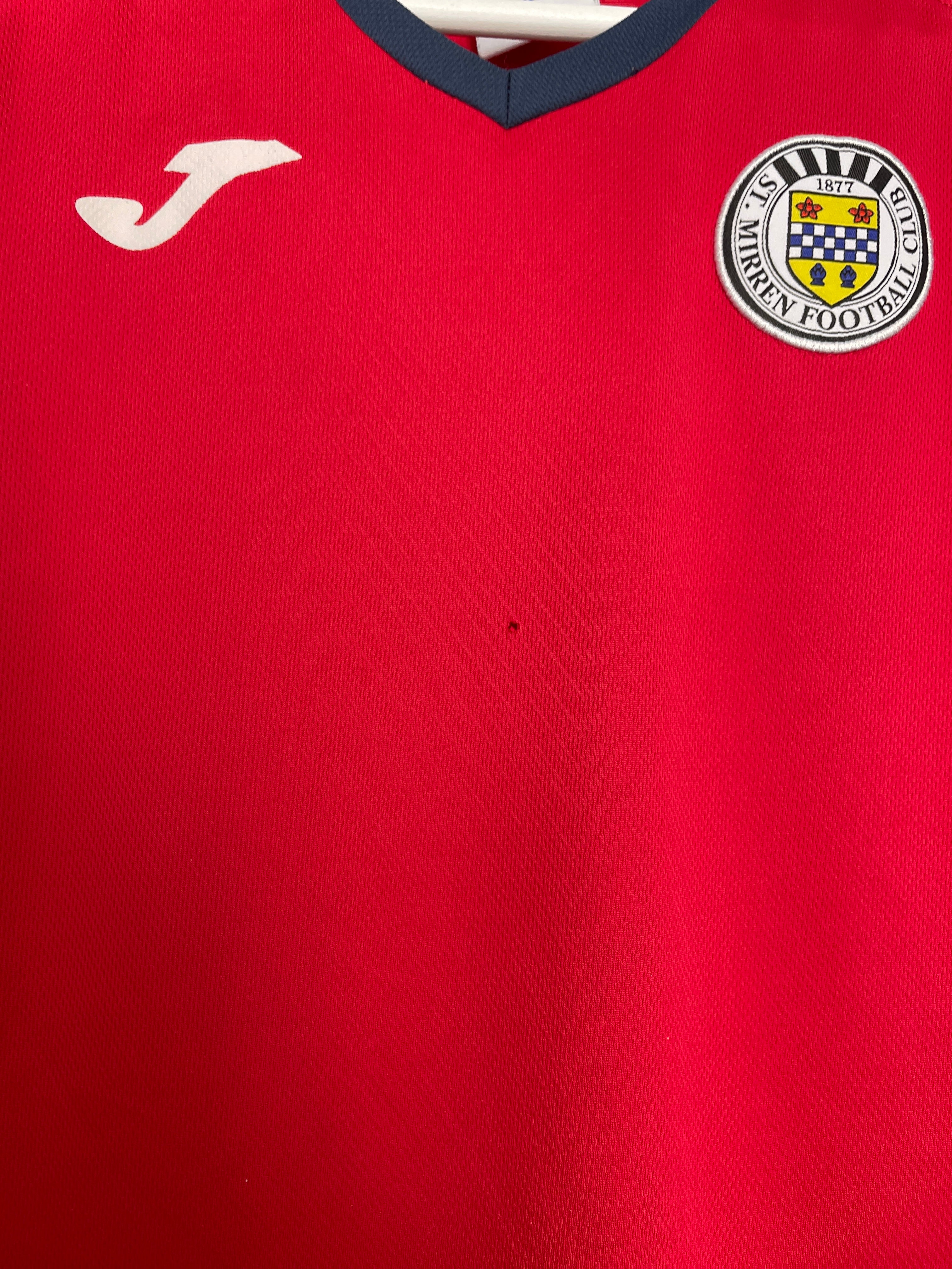 Shop 2018/19 ST MIRREN TRAINING SHIRT (S) JOMA, classic football shirts, vintage football shirts & retro soccer jerseys at Cult Kits