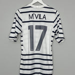 Shop 2011/12 FRANCE M'VILA #17 *PLAYER ISSUE* AWAY SHIRT (M) NIKE, classic football shirts, vintage football shirts & retro soccer jerseys at Cult Kits