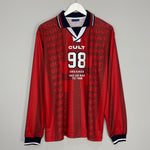 Shop 1998 DREAMERS L/S AWAY SHIRT 'ENGLAND' (MULTIPLE SIZES) CULT, classic football shirts, vintage football shirts & retro soccer jerseys at Cult Kits