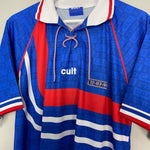 Shop 1998 LES BLEUS HOME SHIRT 'FRANCE' (MULTIPLE SIZES) DREAMERS, classic football shirts, vintage football shirts & retro soccer jerseys at Cult Kits