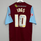 Shop 2013/14 BURNLEY INGS #10 *MATCH ISSUE + SIGNED* HOME SHIRT (M) PUMA, classic football shirts, vintage football shirts & retro soccer jerseys at Cult Kits