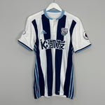 Shop 2016/17 WEST BROM CHADLI #22 *MATCH WORN* HOME SHIRT (M) ADIDAS, classic football shirts, vintage football shirts & retro soccer jerseys at Cult Kits