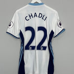 Shop 2016/17 WEST BROM CHADLI #22 *MATCH WORN* HOME SHIRT (M) ADIDAS, classic football shirts, vintage football shirts & retro soccer jerseys at Cult Kits