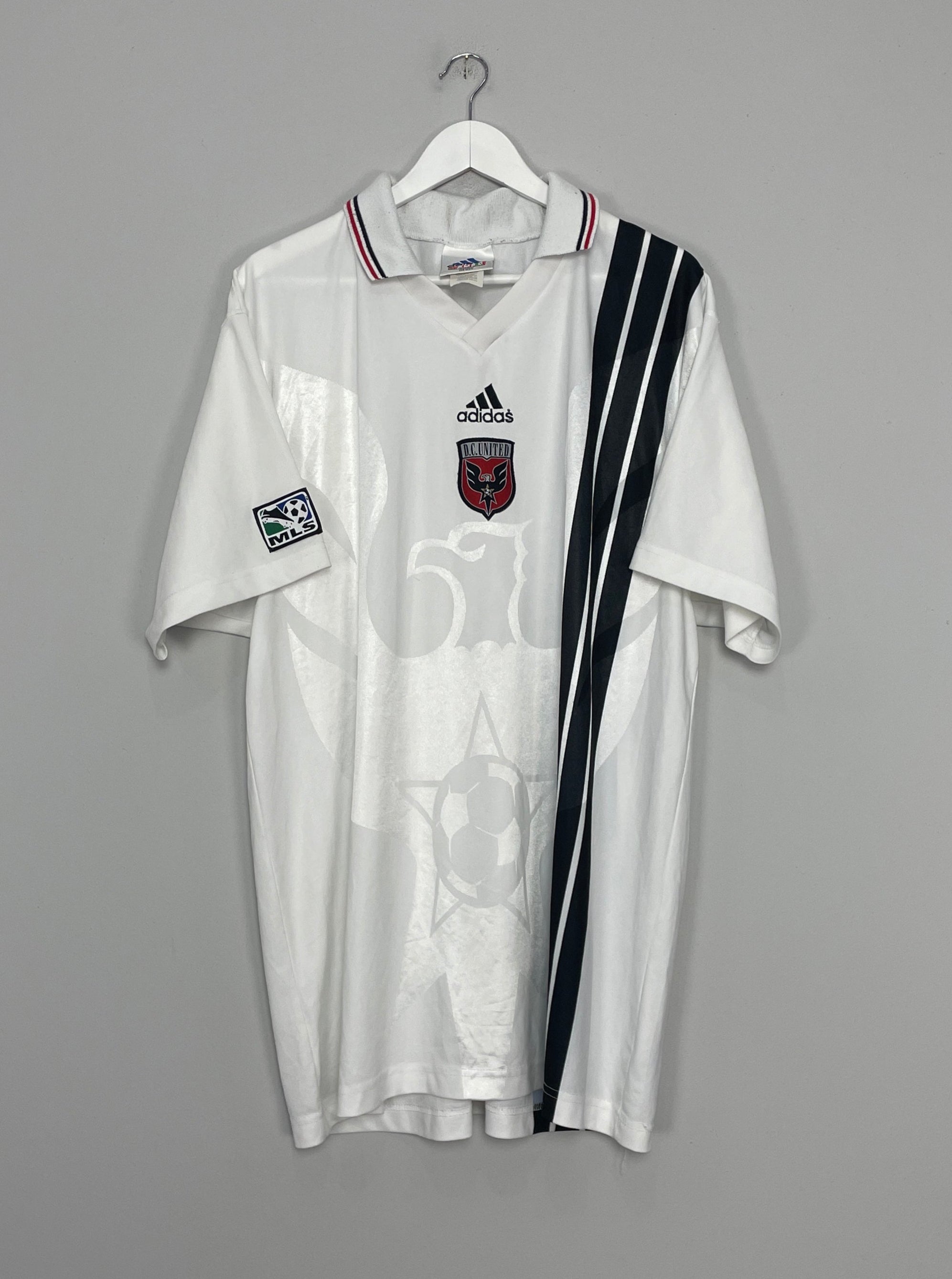 Shop 1999/00 DC UNITED AWAY SHIRT (XL) ADIDAS, classic football shirts, vintage football shirts & retro soccer jerseys at Cult Kits