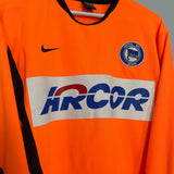Shop 2002/03 HERTHA BERLIN GK SHIRT (M) NIKE, classic football shirts, vintage football shirts & retro soccer jerseys at Cult Kits