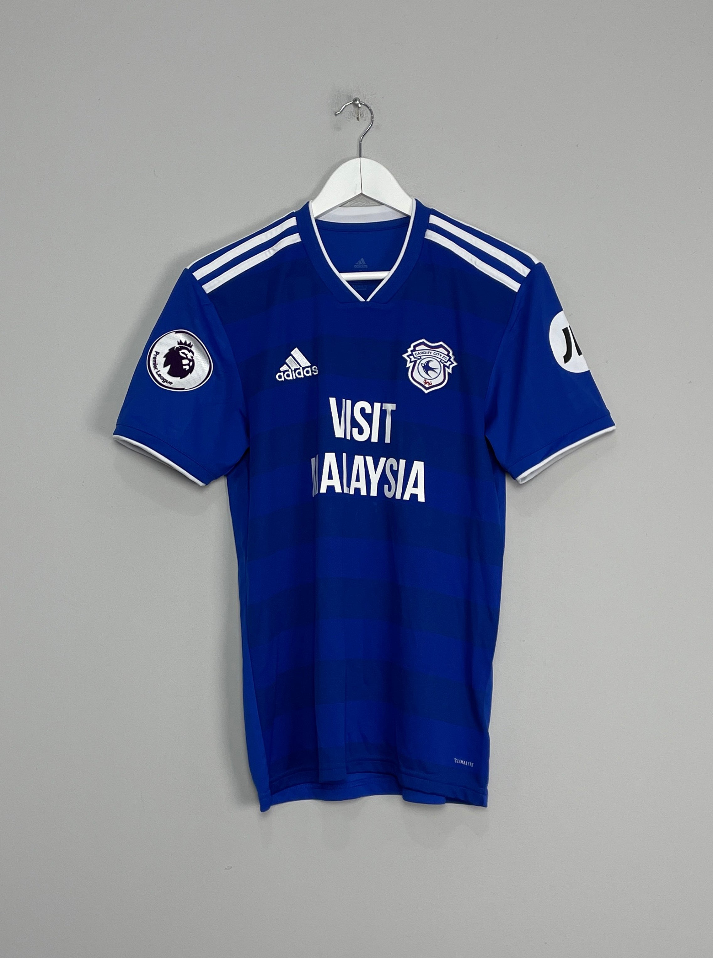 Shop 2018/19 CARDIFF CITY RICHARDS #6 *MATCH ISSUE* HOME SHIRT (S) ADIDAS, classic football shirts, vintage football shirts & retro soccer jerseys at Cult Kits