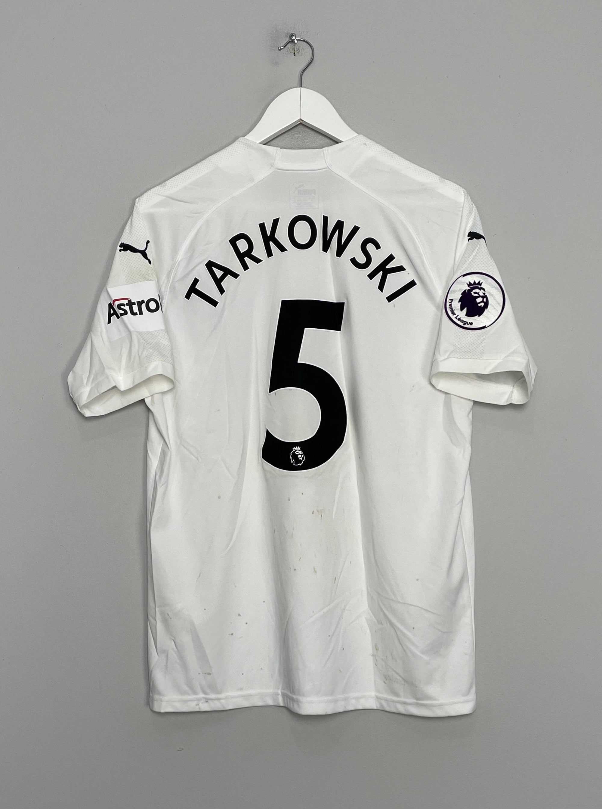 Shop 2018/19 BURNLEY TARKOWSKI #5 *MATCH WORN* AWAY SHIRT (L) PUMA, classic football shirts, vintage football shirts & retro soccer jerseys at Cult Kits