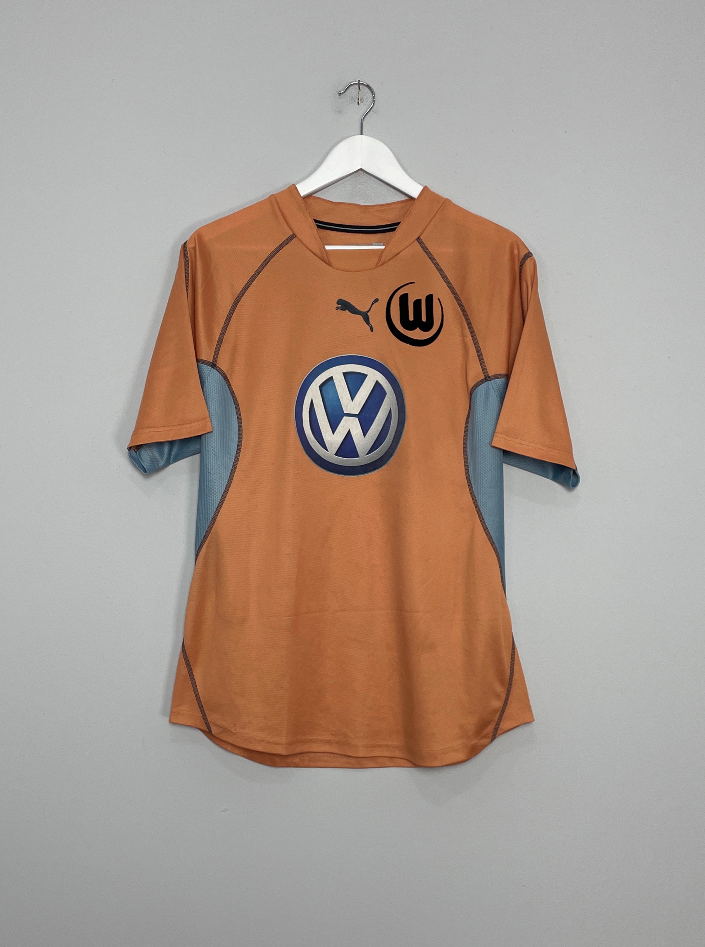 Shop 2002/03 WOLFSBURG (EFFENBERG) #10 AWAY SHIRT (XL) PUMA, classic football shirts, vintage football shirts & retro soccer jerseys at Cult Kits