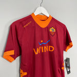 Shop 2011/12 Roma *BNWT* Home Shirt (Kids - Multiple Sizes) Kappa, classic football shirts, vintage football shirts & retro soccer jerseys at Cult Kits