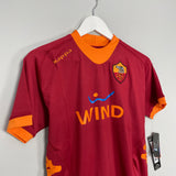 Shop 2011/12 Roma *BNWT* Home Shirt (Kids - Multiple Sizes) Kappa, classic football shirts, vintage football shirts & retro soccer jerseys at Cult Kits