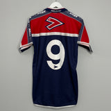 Shop 2000/01 UNION DE SANTA FE #9 HOME SHIRT (S) MITRE, classic football shirts, vintage football shirts & retro soccer jerseys at Cult Kits