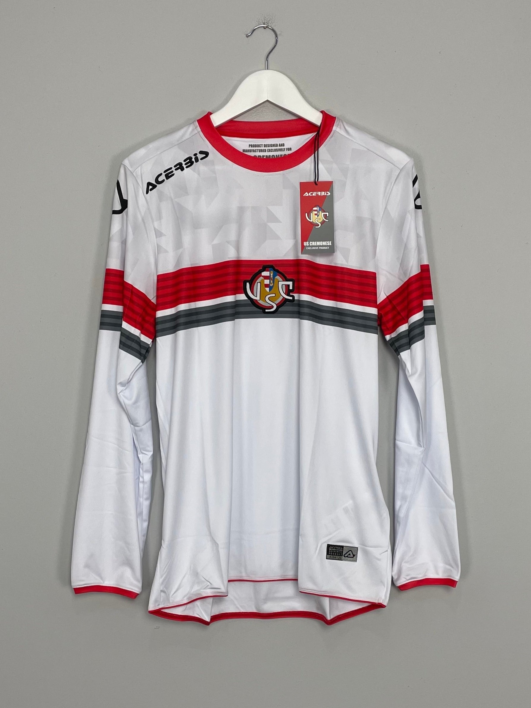 Shop 2019/20 Cremonese *BNWT* L/S Away Shirt (Multiple Sizes) Acerbis, classic football shirts, vintage football shirts & retro soccer jerseys at Cult Kits