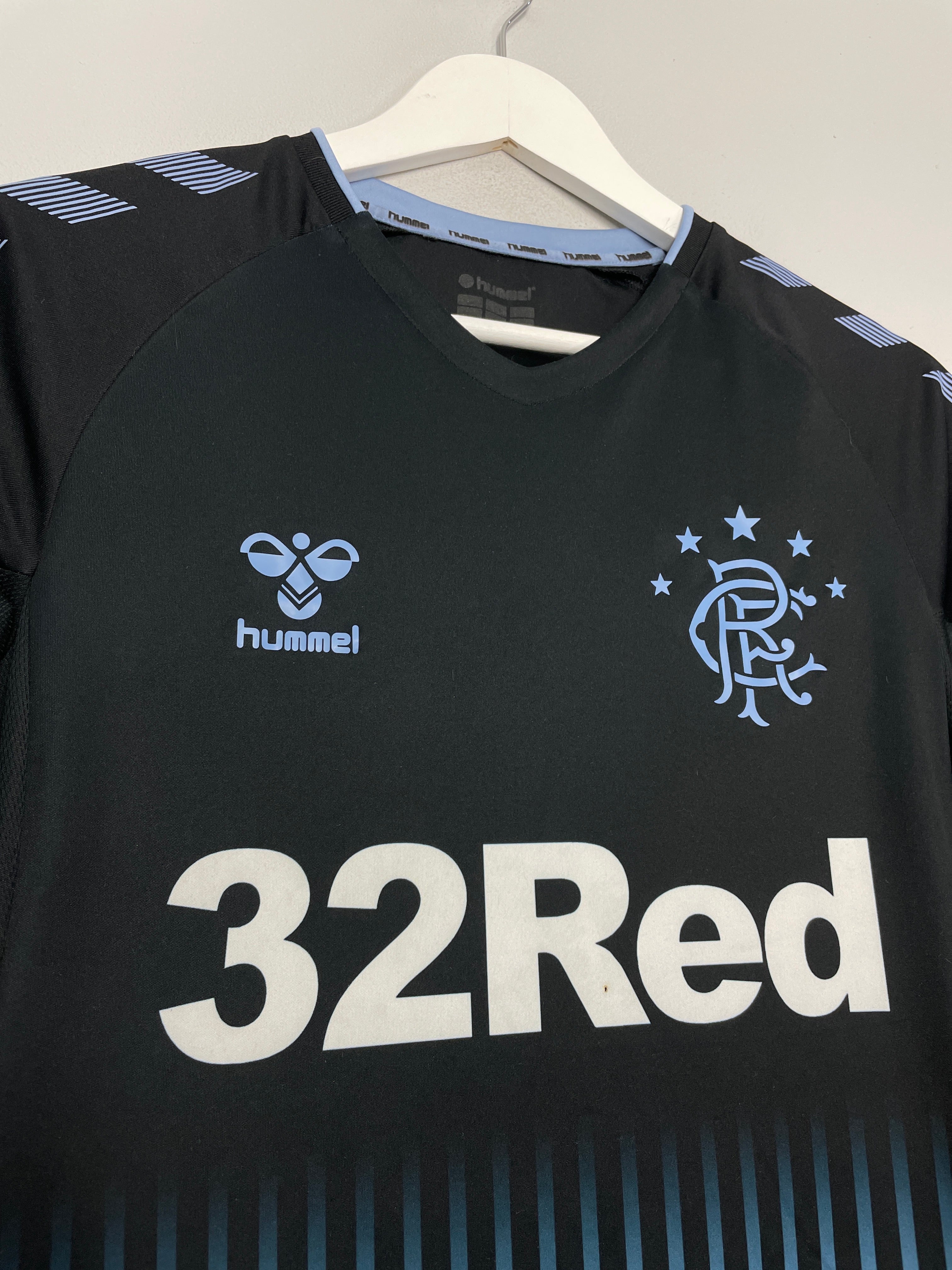 Shop 2019/20 RANGERS AWAY SHIRT (S) HUMMEL, classic football shirts, vintage football shirts & retro soccer jerseys at Cult Kits