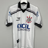 Shop 1997/98 CORINTHIANS #11 HOME SHIRT (L) PENALTY, classic football shirts, vintage football shirts & retro soccer jerseys at Cult Kits