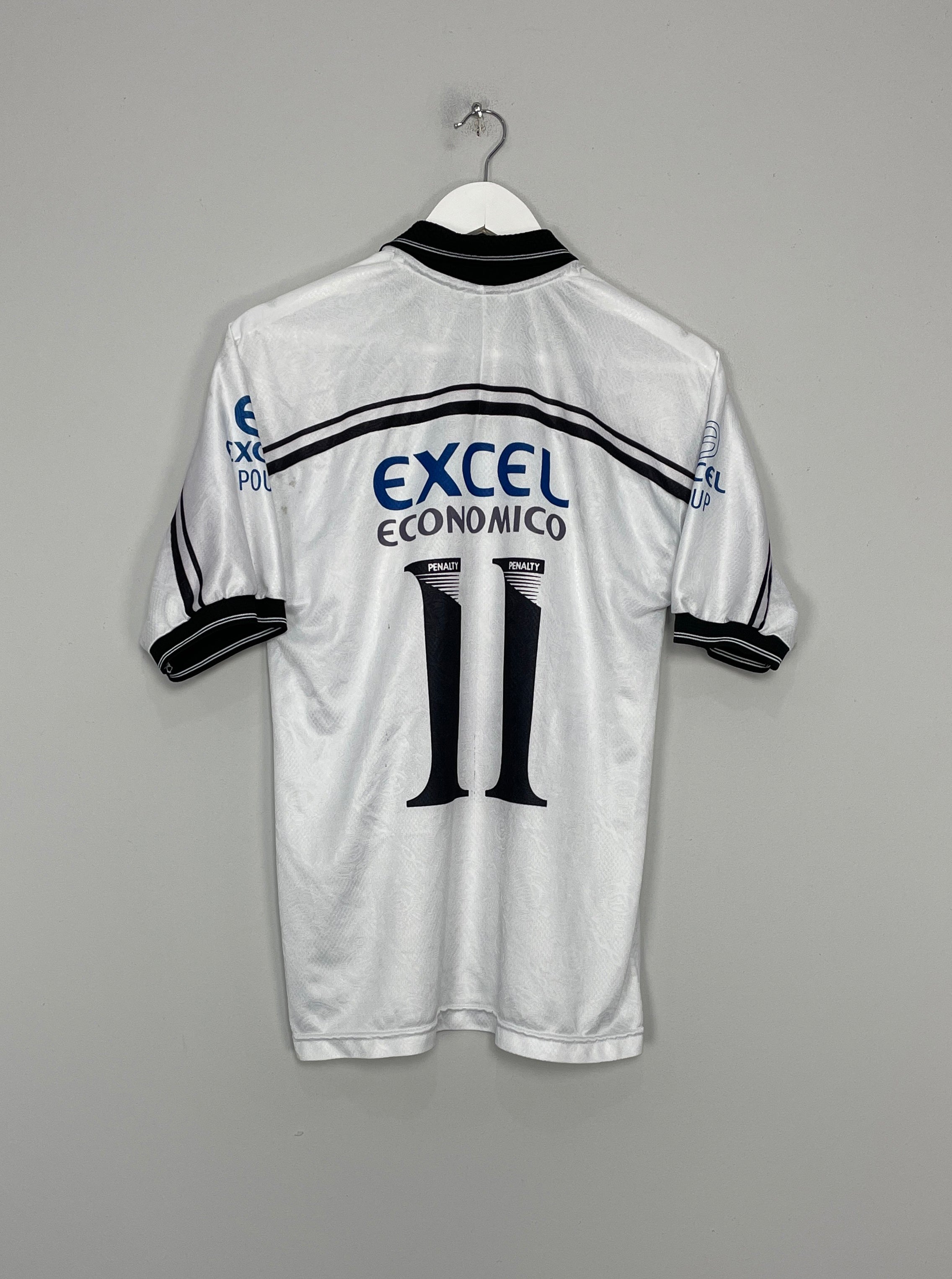 Shop 1997/98 CORINTHIANS #11 HOME SHIRT (L) PENALTY, classic football shirts, vintage football shirts & retro soccer jerseys at Cult Kits