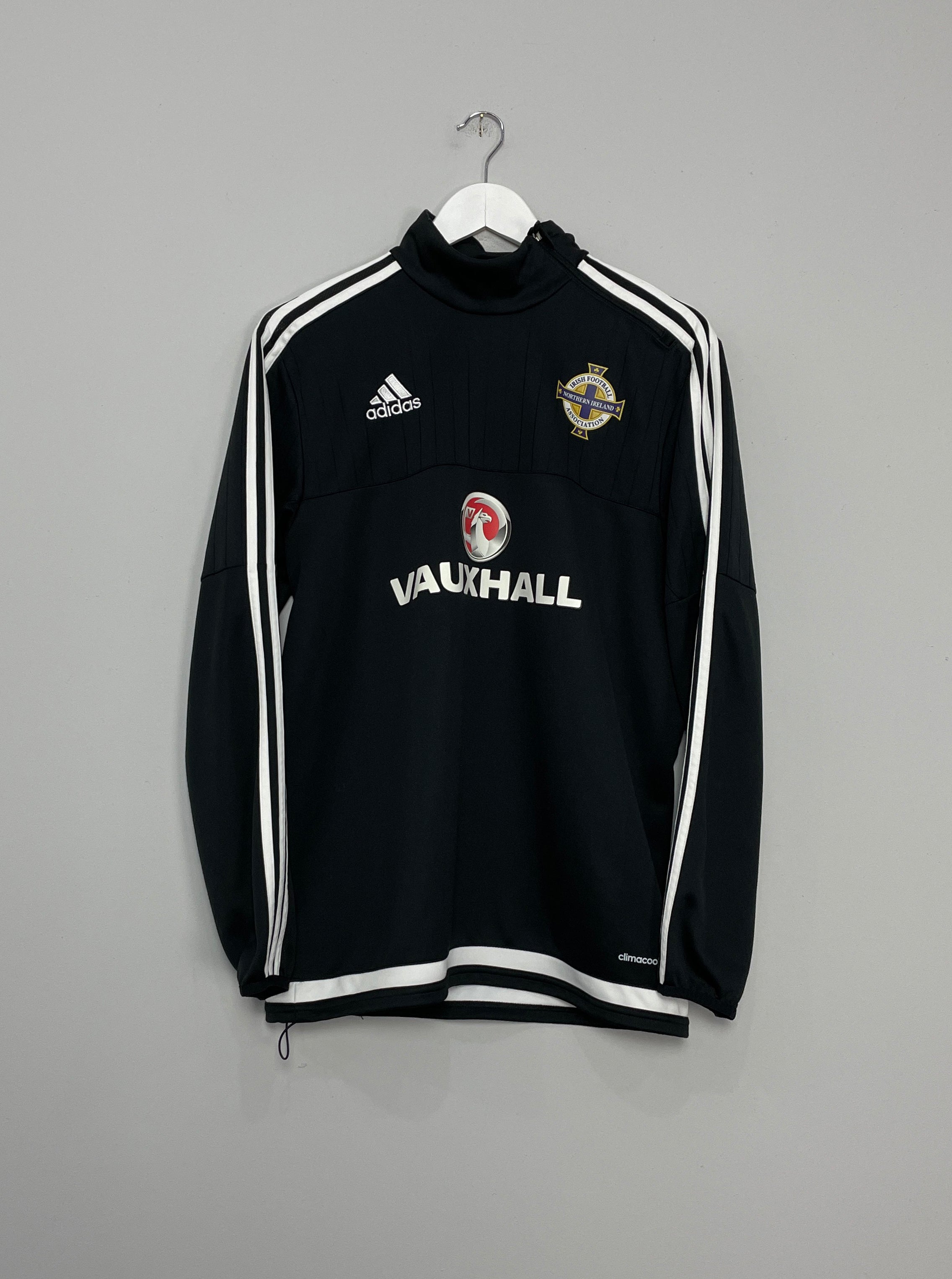 Shop 2015/16 NORTHERN IRELAND 1/2 ZIP TRAINING TOP (M) ADIDAS, classic football shirts, vintage football shirts & retro soccer jerseys at Cult Kits