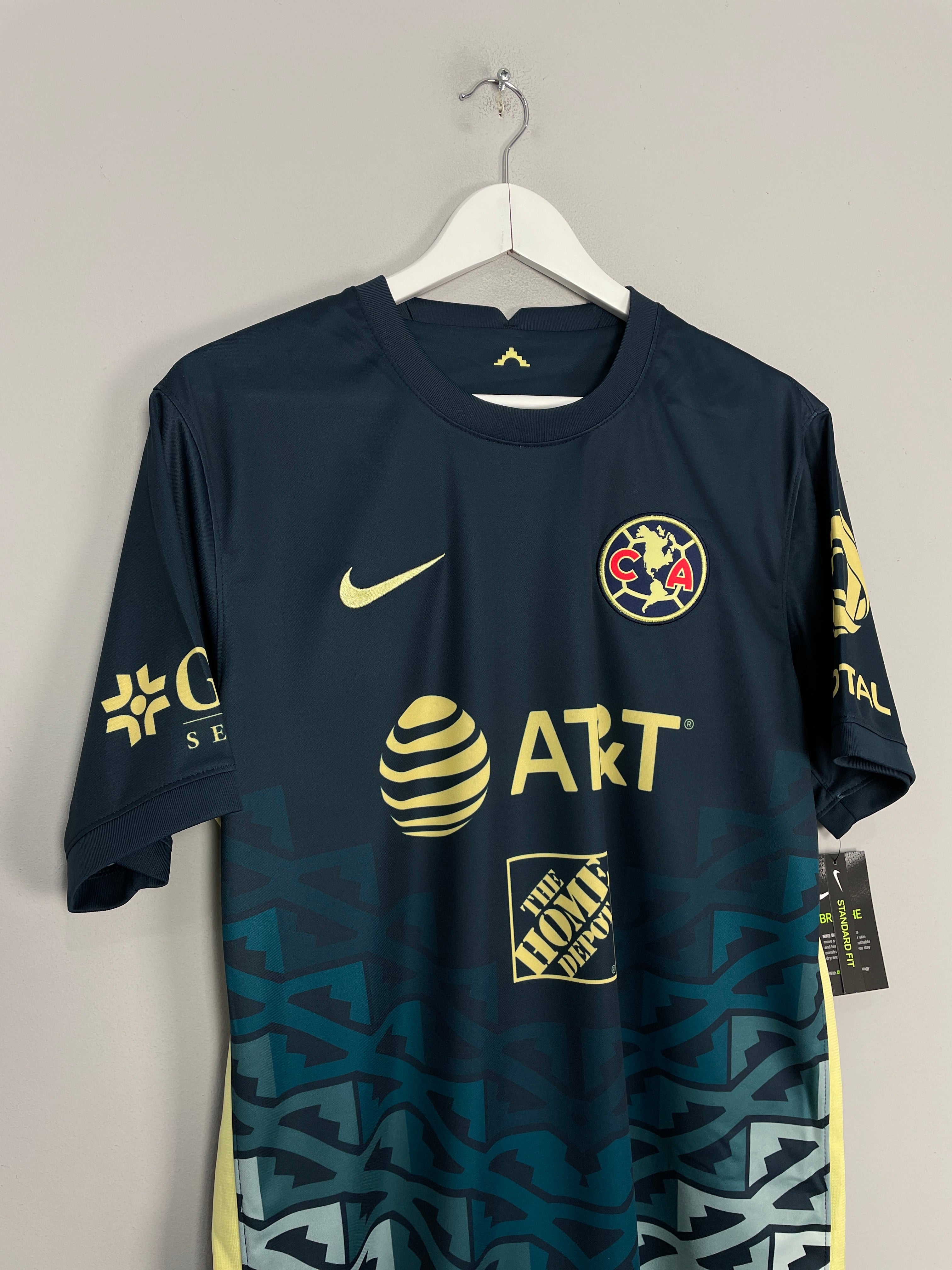 Shop 2021/22 Club America *BNWT* Away Shirt (Multiple Sizes) Nike, classic football shirts, vintage football shirts & retro soccer jerseys at Cult Kits