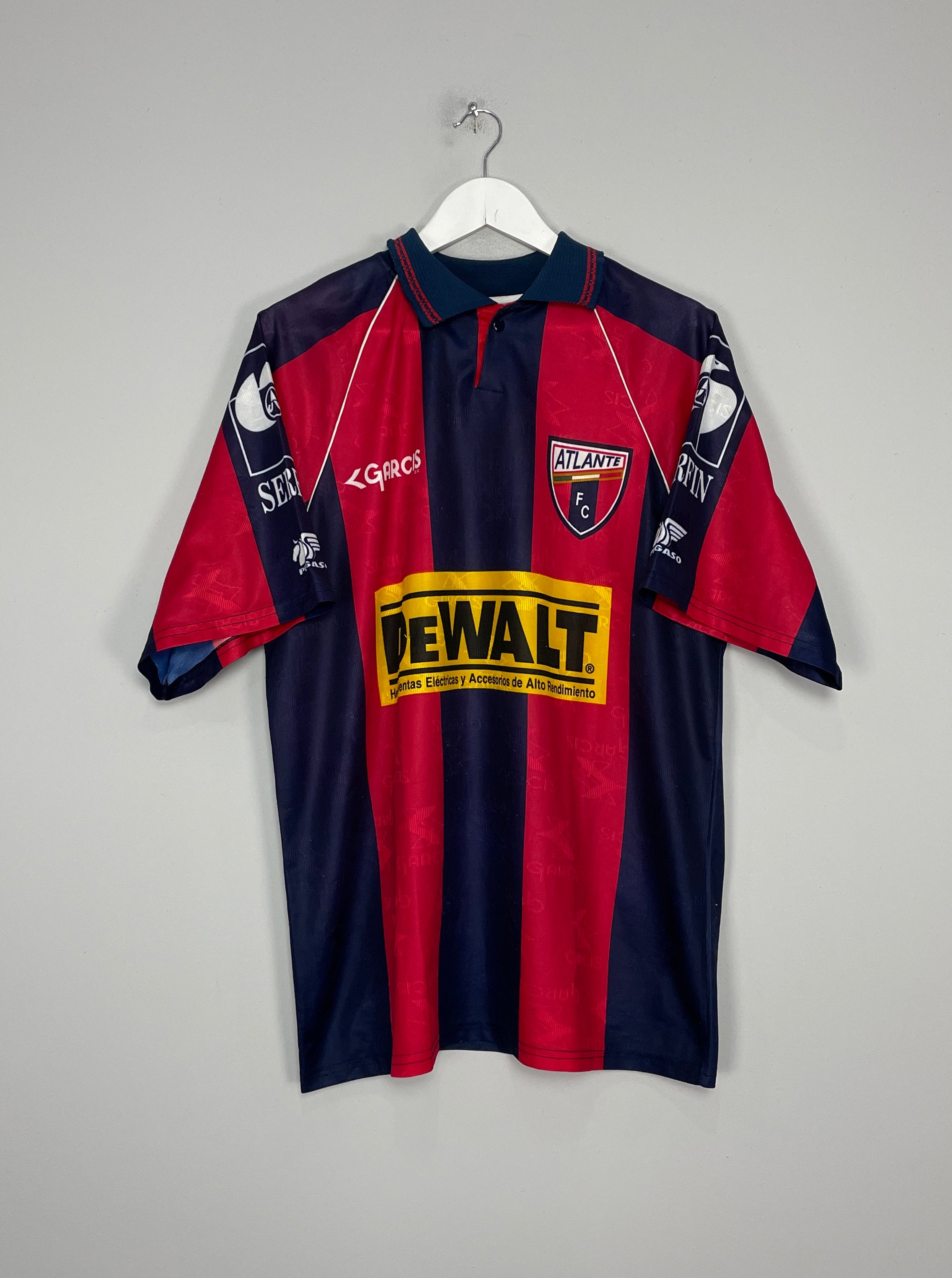 Shop 1997/98 ATLANTE #12 HOME SHIRT (XL) GARCIS, classic football shirts, vintage football shirts & retro soccer jerseys at Cult Kits