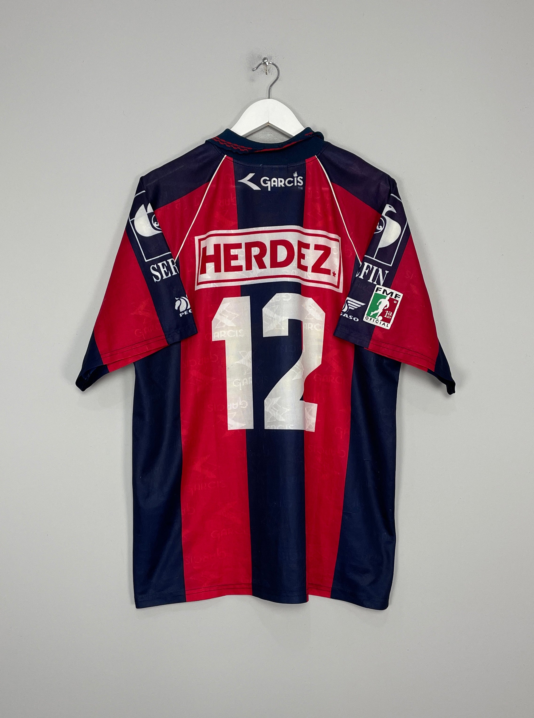 Shop 1997/98 ATLANTE #12 HOME SHIRT (XL) GARCIS, classic football shirts, vintage football shirts & retro soccer jerseys at Cult Kits