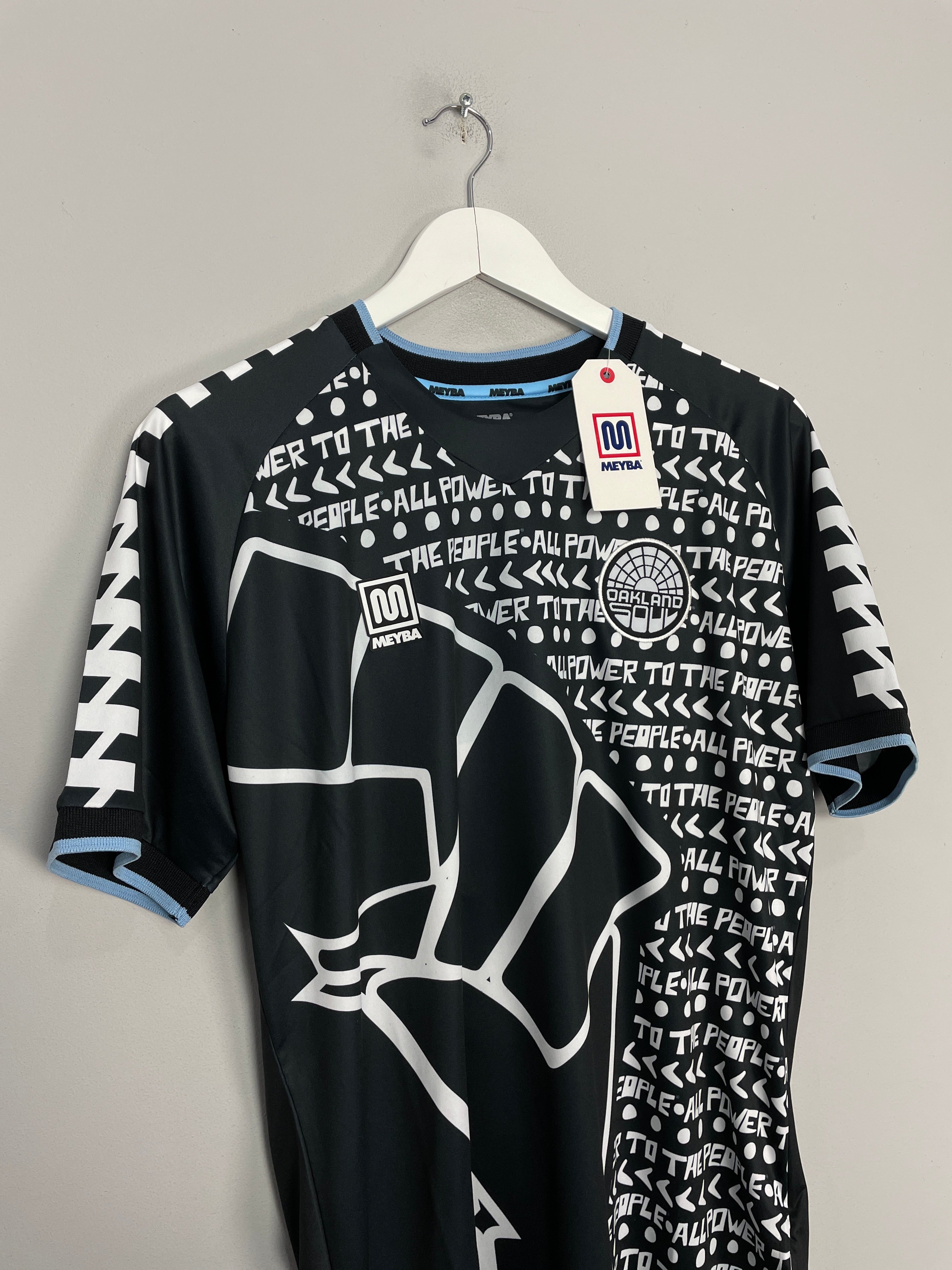 Shop 2023 Oakland Soul 'Black Lives Matter' *BNWT* Home Shirt (Multiple Sizes) Meyba, classic football shirts, vintage football shirts & retro soccer jerseys at Cult Kits