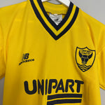Shop 1998/00 OXFORD UNITED HOME SHIRT (XS) NEW BALANCE, classic football shirts, vintage football shirts & retro soccer jerseys at Cult Kits