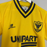 Shop 1998/00 OXFORD UNITED HOME SHIRT (XS) NEW BALANCE, classic football shirts, vintage football shirts & retro soccer jerseys at Cult Kits