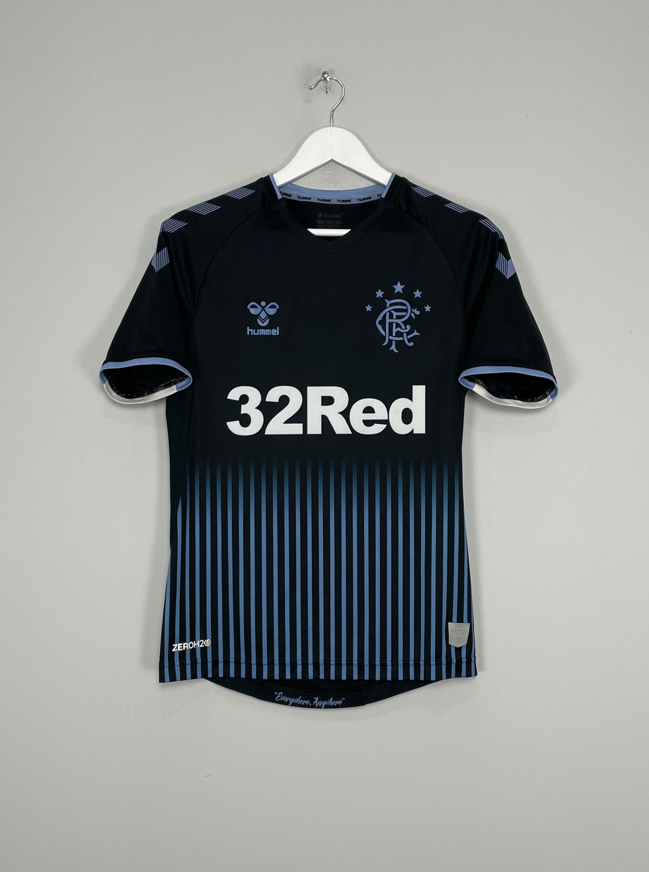 Shop 2019/20 RANGERS AWAY SHIRT (S) HUMMEL, classic football shirts, vintage football shirts & retro soccer jerseys at Cult Kits