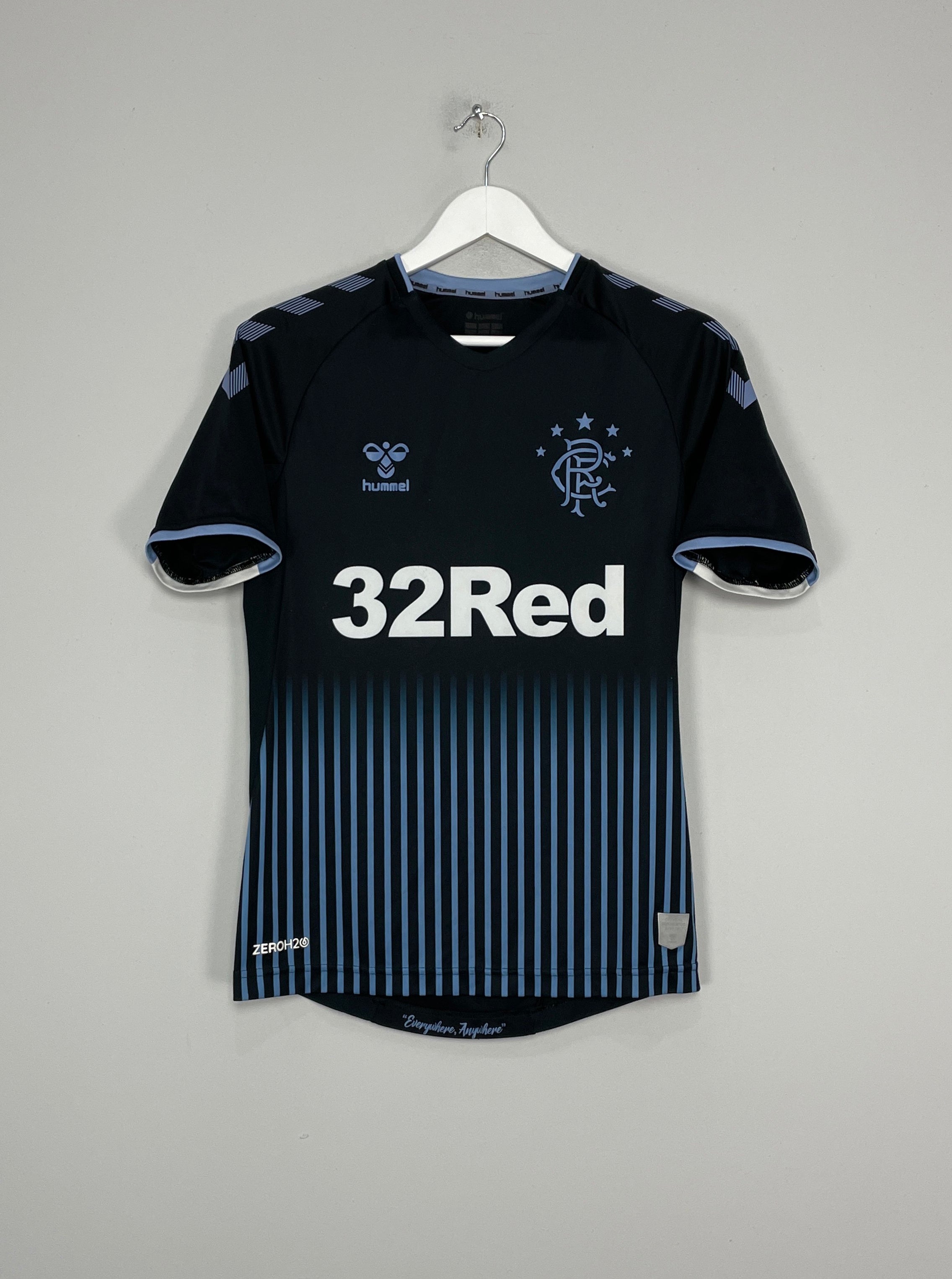 Shop 2019/20 RANGERS AWAY SHIRT (S) HUMMEL, classic football shirts, vintage football shirts & retro soccer jerseys at Cult Kits