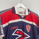 Shop 2000/01 UNION DE SANTA FE #9 HOME SHIRT (S) MITRE, classic football shirts, vintage football shirts & retro soccer jerseys at Cult Kits