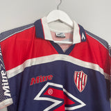 Shop 2000/01 UNION DE SANTA FE #9 HOME SHIRT (S) MITRE, classic football shirts, vintage football shirts & retro soccer jerseys at Cult Kits