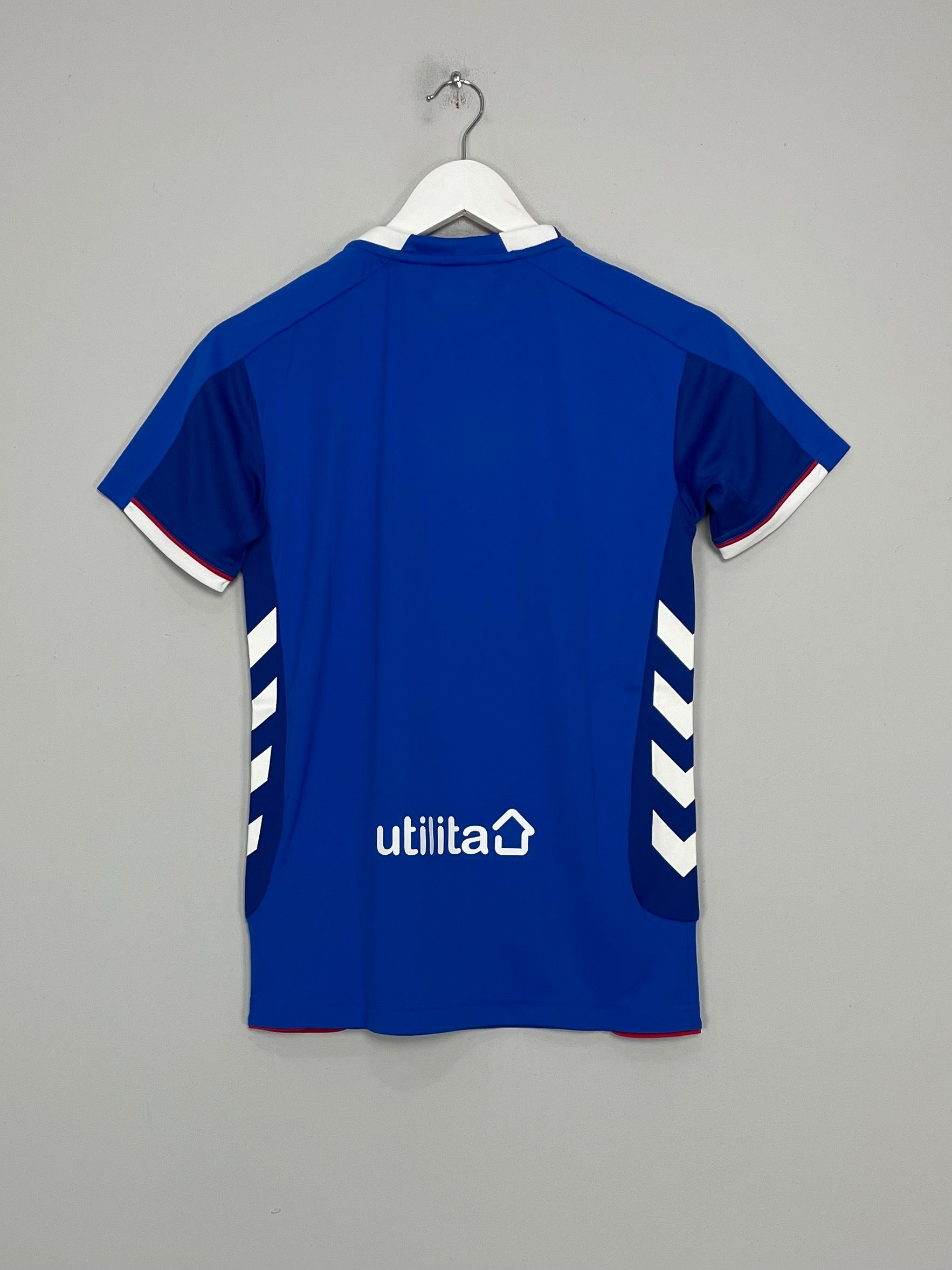Shop 2018/19 Rangers *BNWT* Home Shirts (Kids - Multiple Sizes) Hummel, classic football shirts, vintage football shirts & retro soccer jerseys at Cult Kits