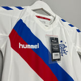 Shop 2018/19 Rangers *BNWT* Away Shirt (Kids - Multiple Sizes) Hummel, classic football shirts, vintage football shirts & retro soccer jerseys at Cult Kits