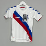 Shop 2018/19 Rangers *BNWT* Away Shirt (Kids - Multiple Sizes) Hummel, classic football shirts, vintage football shirts & retro soccer jerseys at Cult Kits