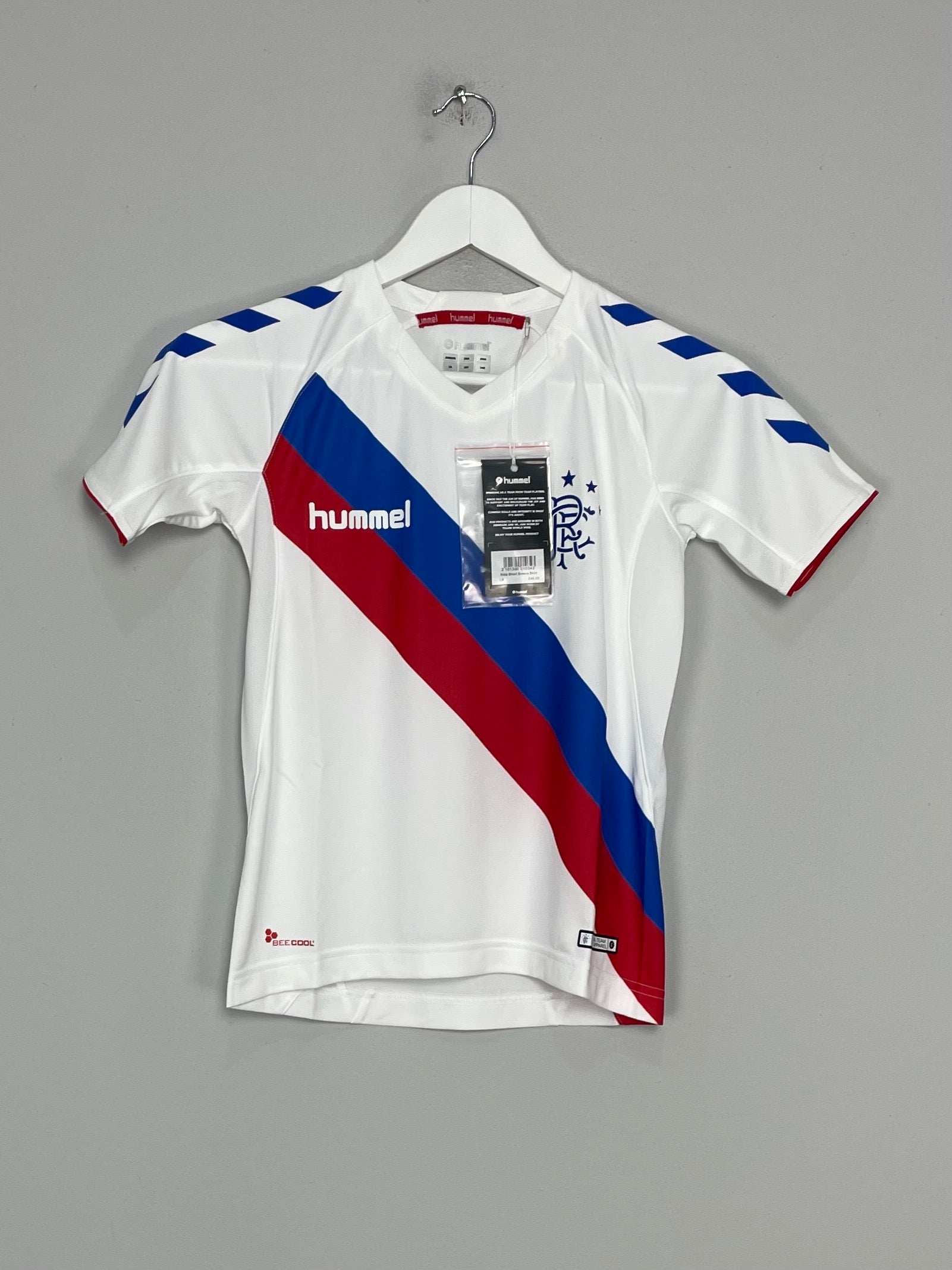 Shop 2018/19 Rangers *BNWT* Away Shirt (Kids - Multiple Sizes) Hummel, classic football shirts, vintage football shirts & retro soccer jerseys at Cult Kits